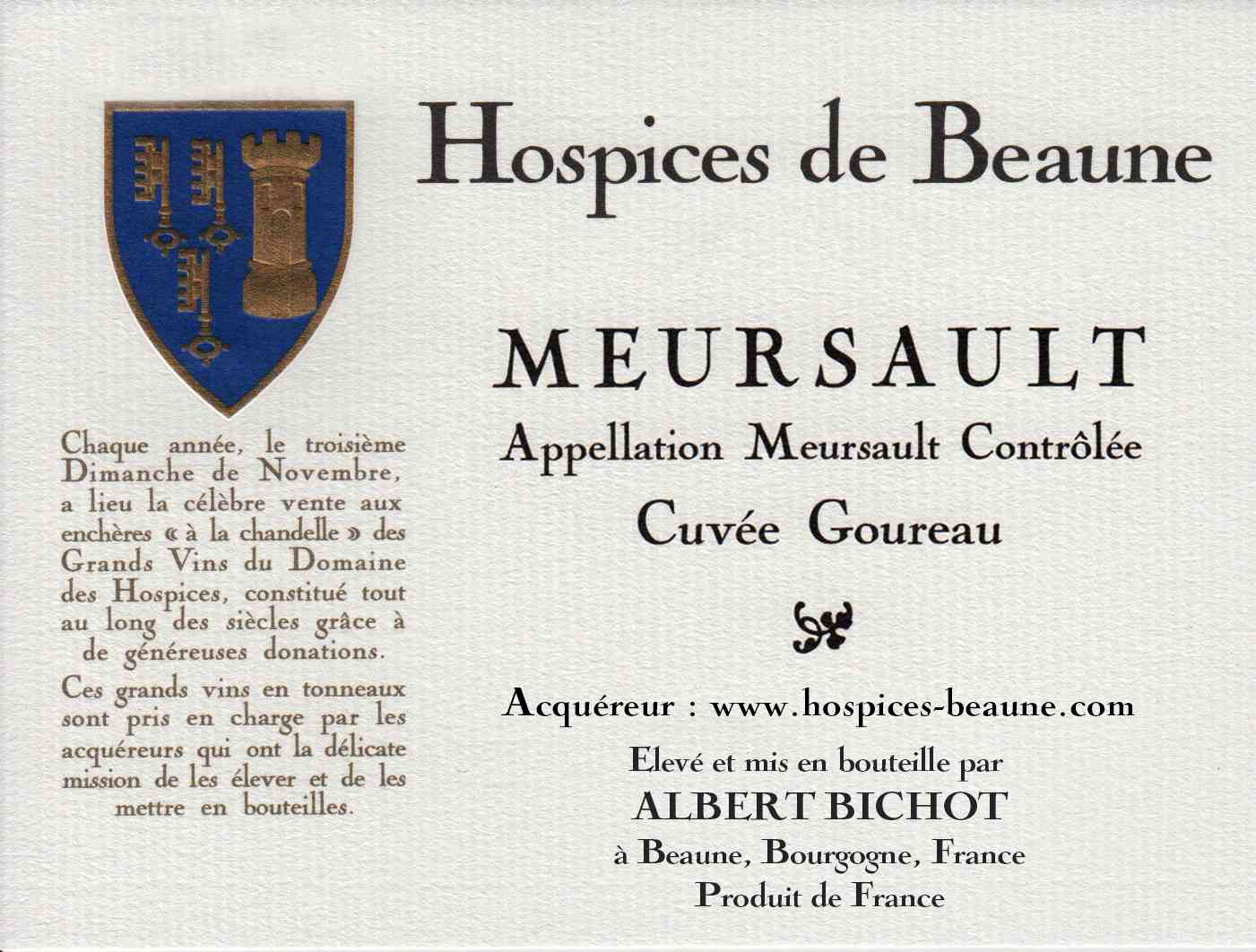 Encheres-auction-HospicesdeBeaune-AlbertBichot-Meursault-Cuvee-Goureau