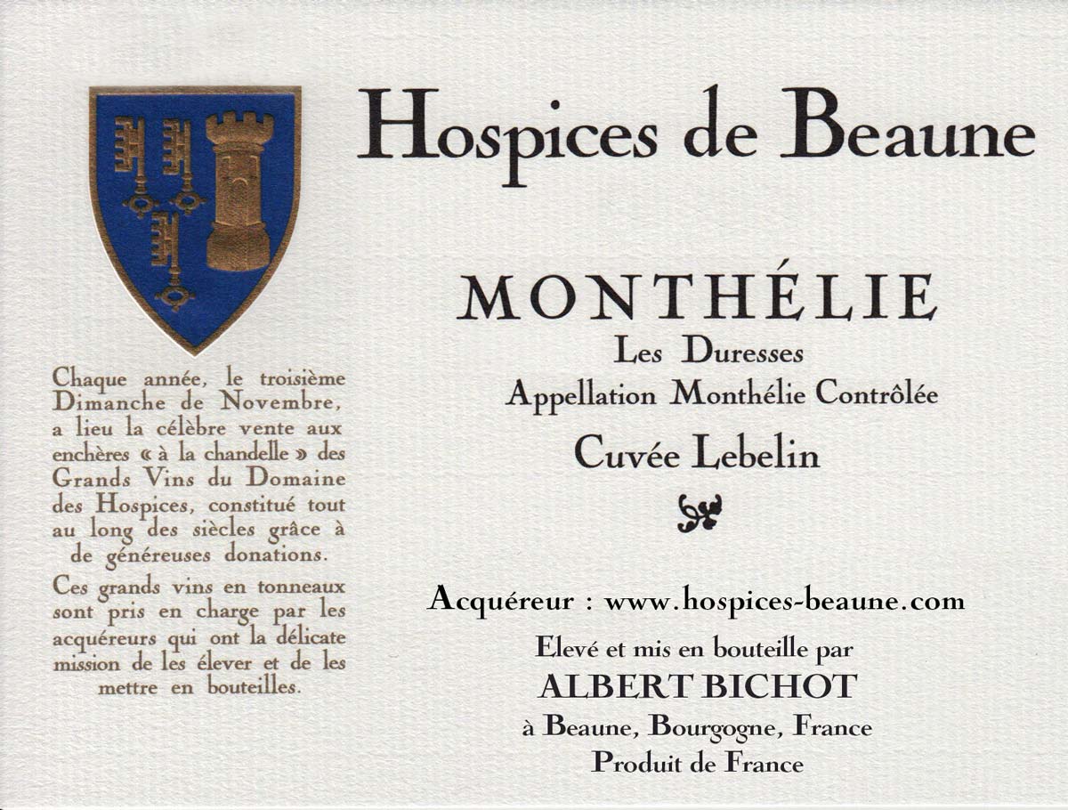 Encheres-auction-HospicesdeBeaune-AlbertBichot-Monthelie-Cuvee-Lebelin