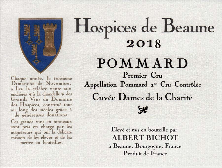 Pommard-1erCru-Dames-Charite-hospices-beaune-2018